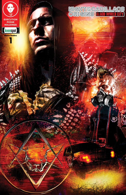 Night of the Cadillacs Origins: Blood World City #1 Cover B Brian C Roll Variant