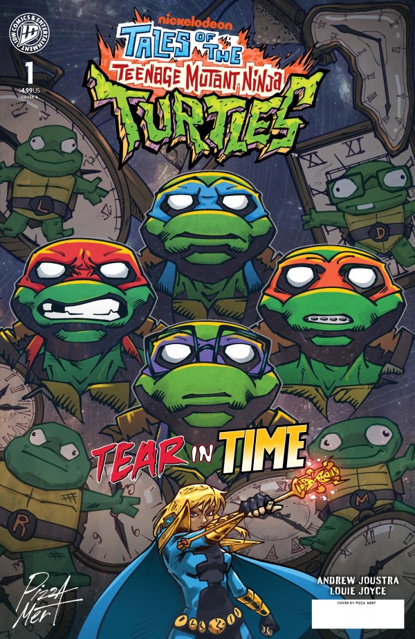 Tales of the Teenage Mutant Ninja Turtles: Tear in Time #1 Cover B Pizza Mert Variant