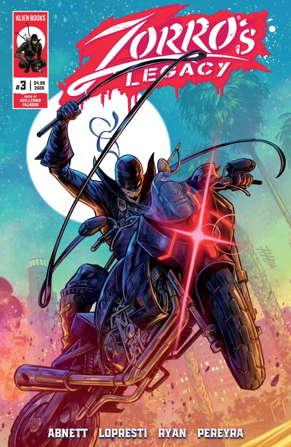 Zorro's Legacy #3 Cover C Guillermo Fajardo Variant