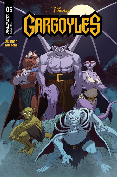 Gargoyles #5 Cover B Drew Moss Variant