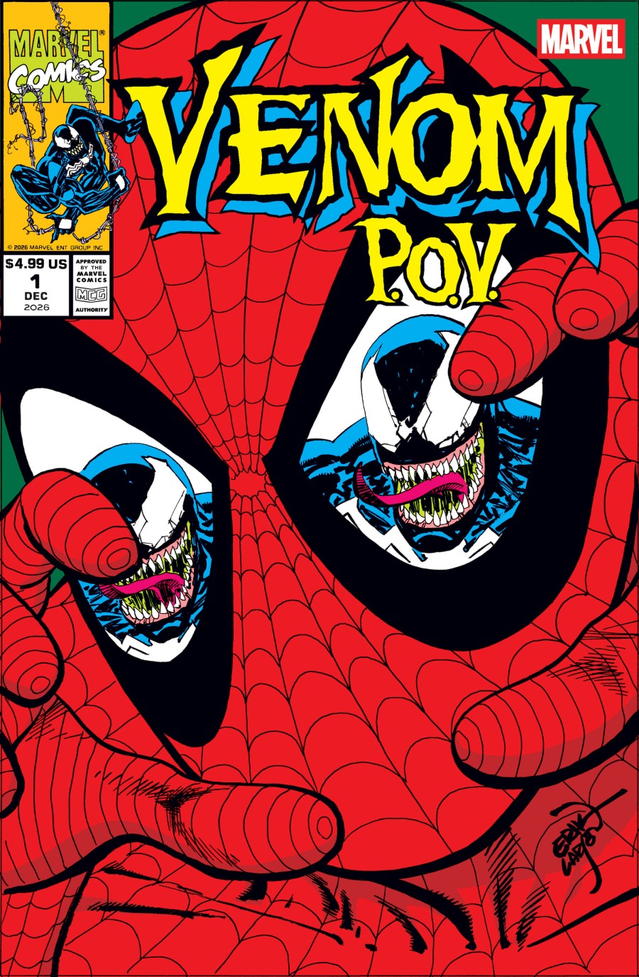 Venom: P.O.V. #1 Cover D Erik Larsen Variant