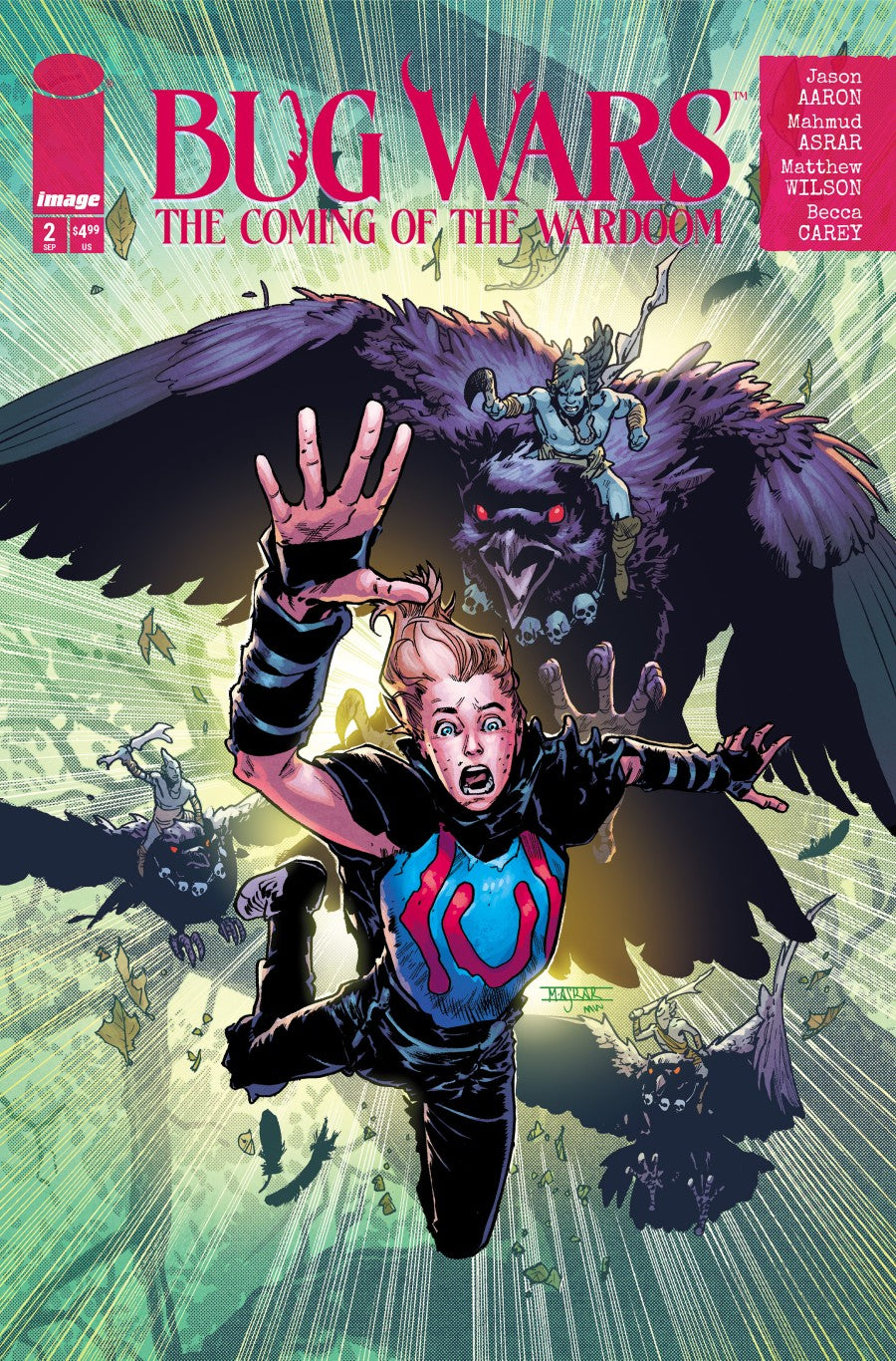 Bug Wars: The Coming of The Wardoom #2 Cover B Bengal Variant