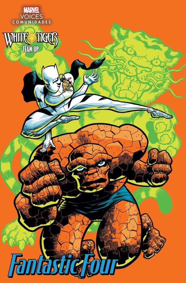Fantastic Four #4 J. Gonzo White Tiger Team-Up Variant