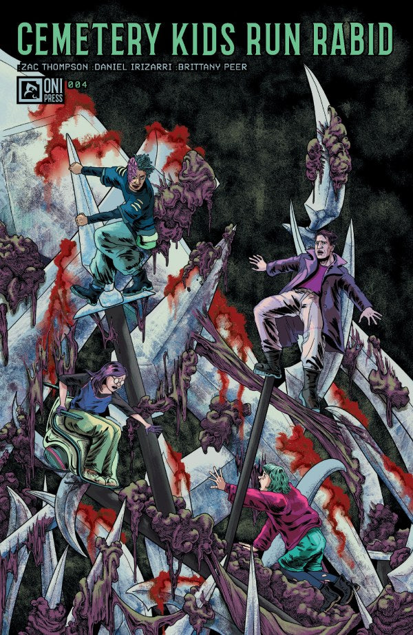 Cemetery Kids Run Rabid #4 Cover B Jenna Cha Variant