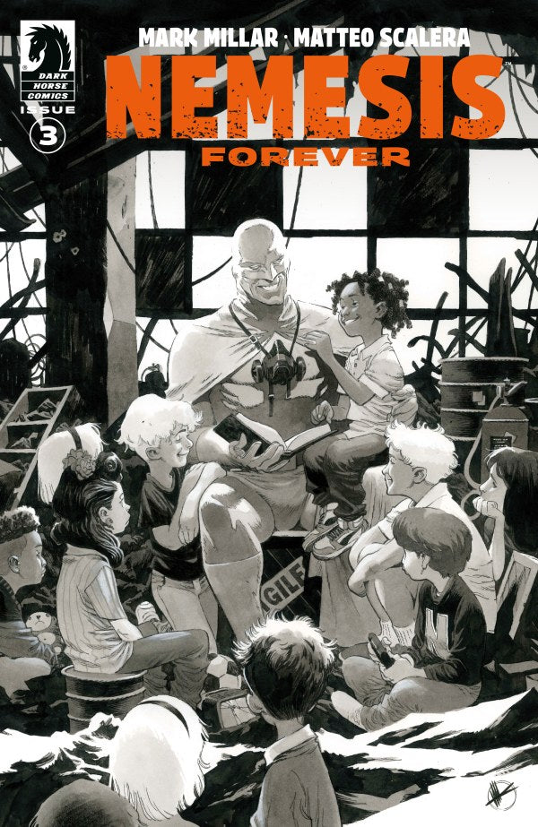 Nemesis: Forever #3 Cover B Matteo Scalera Black & White Variant