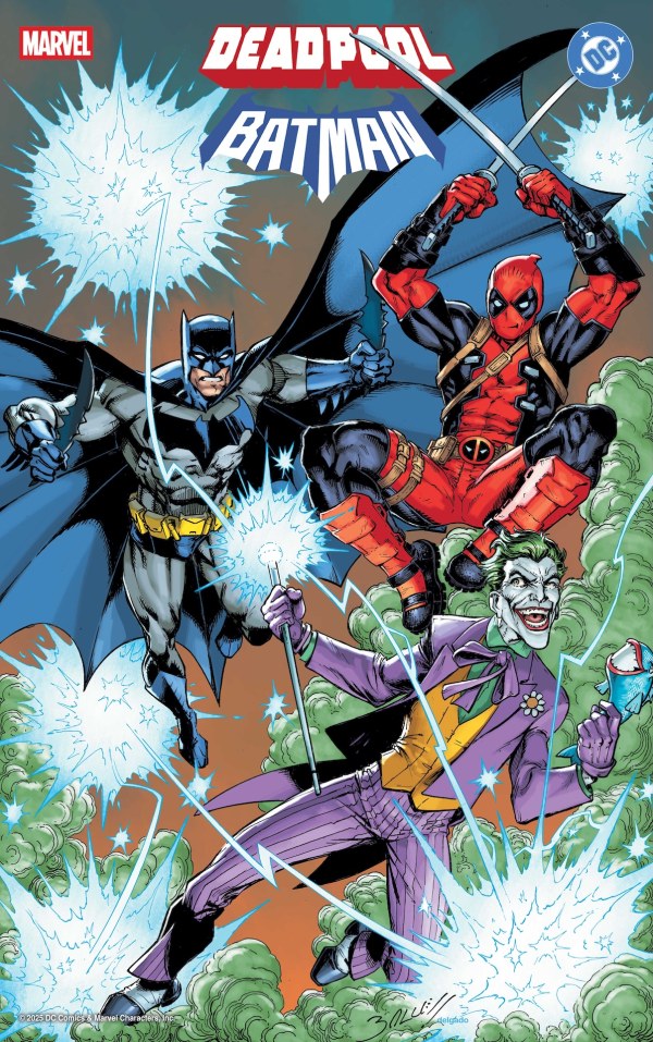 Marvel / DC: Deadpool / Batman #1 Mark Bagley Foil Variant