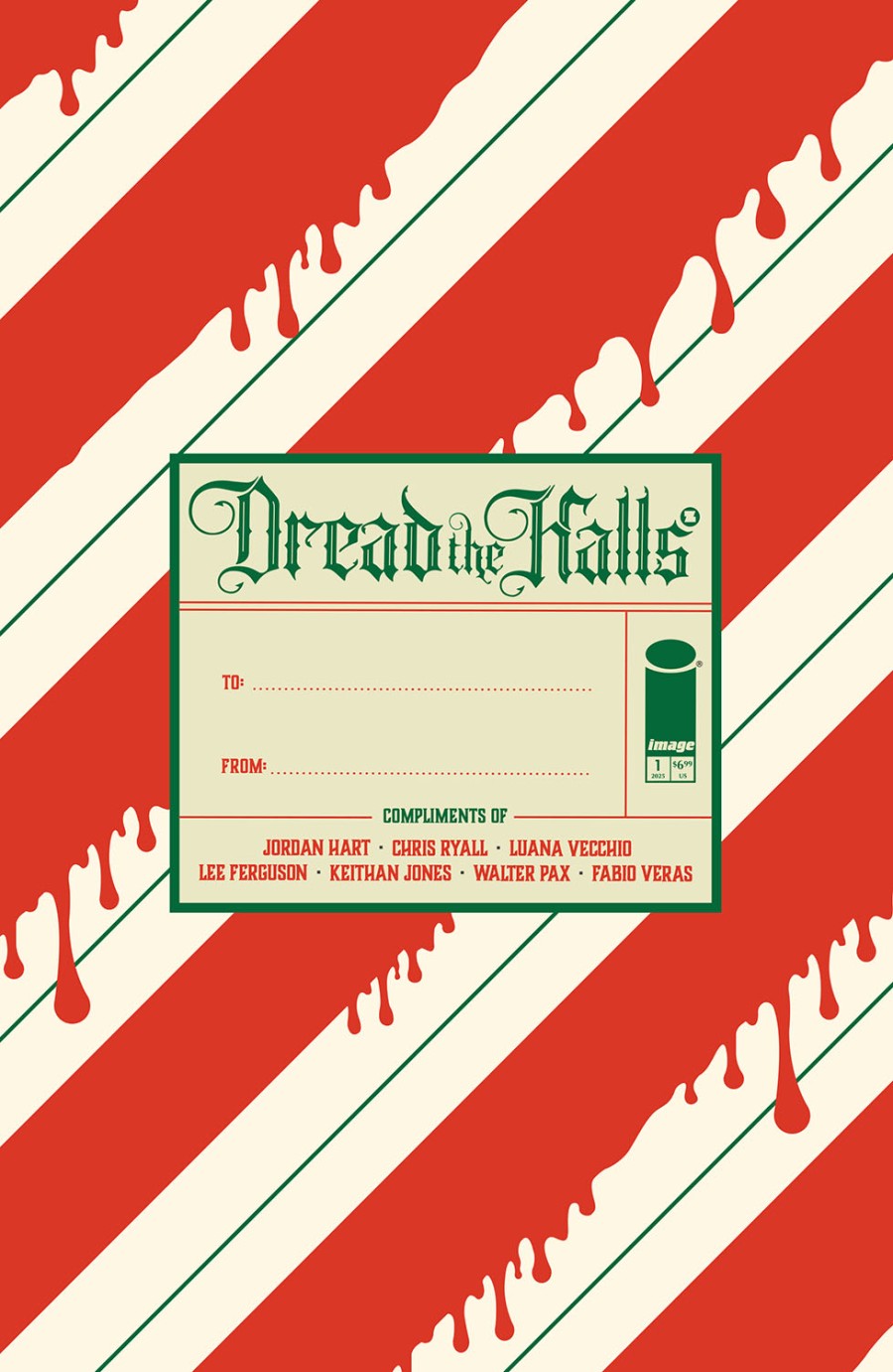 Dread the Halls 2025 #1 Cover C Jordan Hart Variant