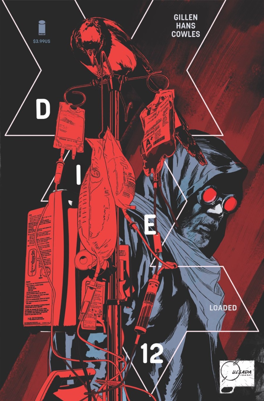 DIE: Loaded #12 Cover B Joe Quesada Variant