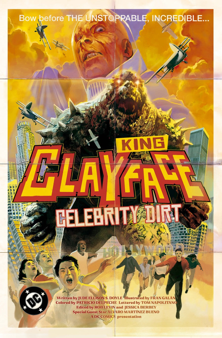 Clayface: Celebrity Dirt #6 Cover C Álvaro Martínez Bueno Variant