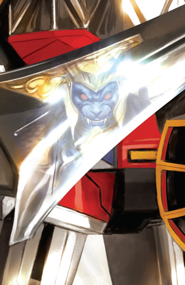 Mighty Morphin Power Rangers #5 Cover C Miguel Mercado Megazord Connecting Virgin Variant
