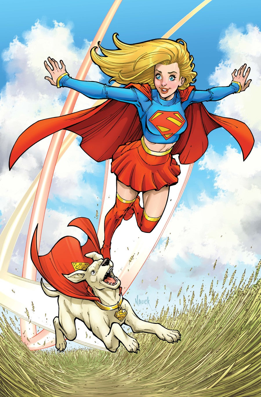 Supergirl #8 Cover C Todd Nauck Variant