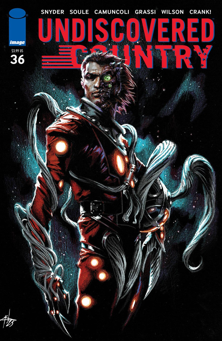 Undiscovered Country #36 Cover B Gabriele Dell'Otto Variant