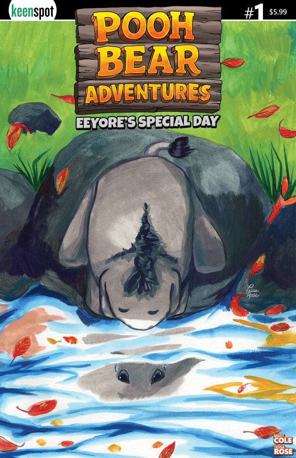 Pooh Bear Adventures: Eeyore's Special Day #1 Cover B Tessa Rose Variant