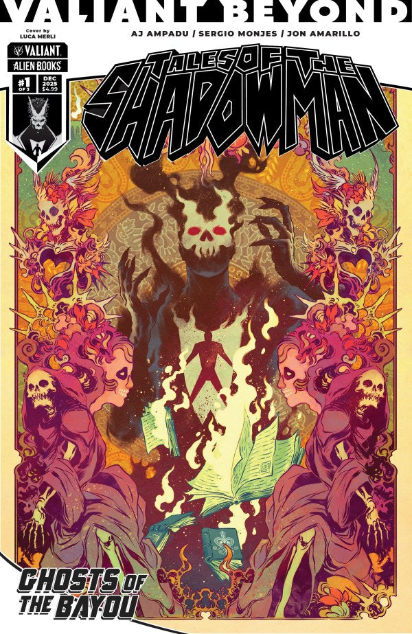 Valiant Beyond: Tales of the Shadowman #4 Cover B Luca Merli Variant