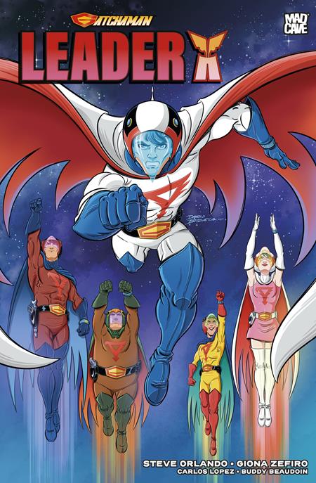 Gatchaman: Leader X #1 Cover B Dario Brizuela Variant