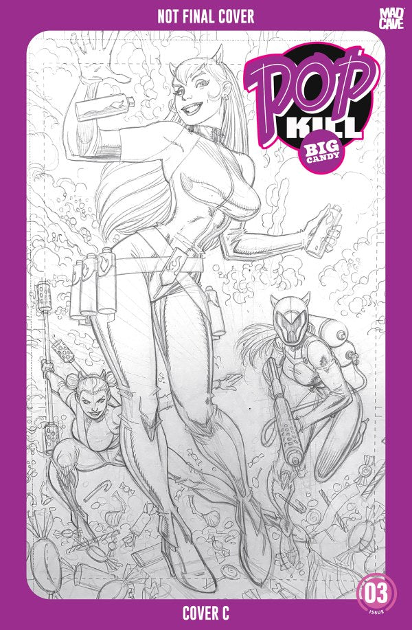 Pop Kill: Big Candy #3 Cover C Arthur Adams Variant