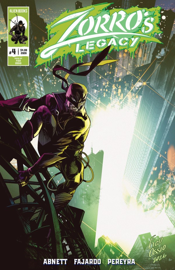 Zorro's Legacy #4 Cover B Fico Ossio Variant