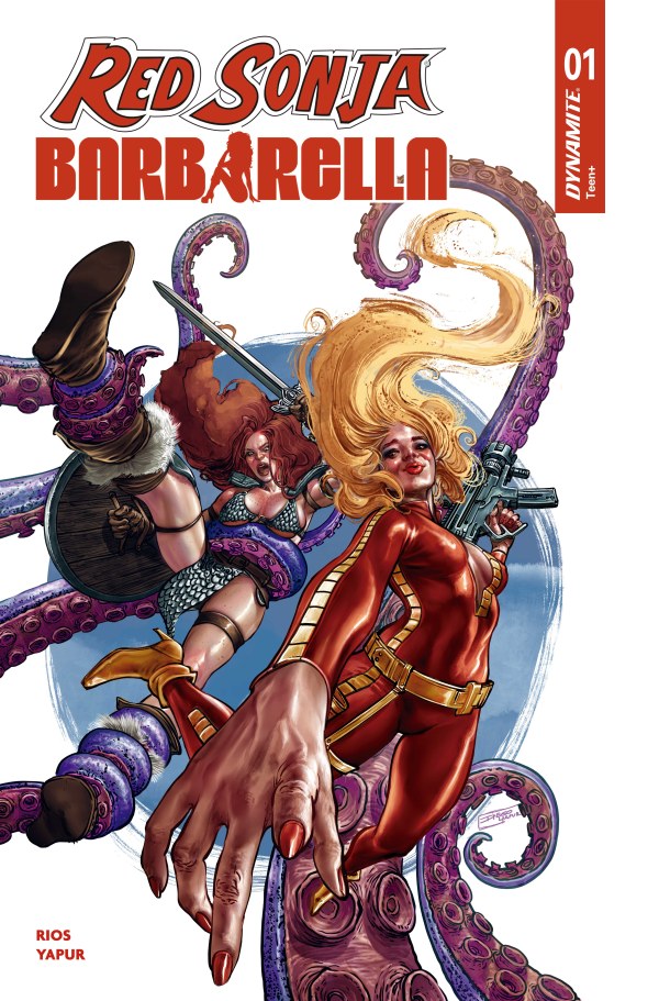 Red Sonja / Barbarella #1 Cover C Diego Yapur Variant