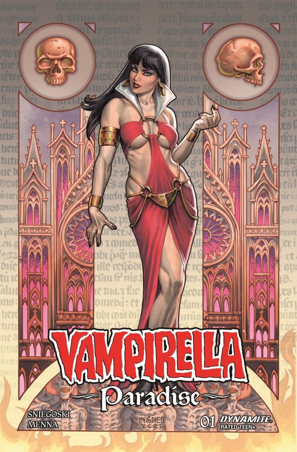 Vampirella: Paradise #1 Cover B Joseph Michael Linsner Variant