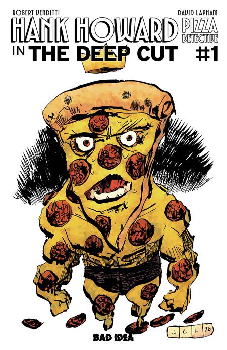 Hank Howard, Pizza Detective: The Deep Cut #1 Cover C Jesse Lonergan Variant