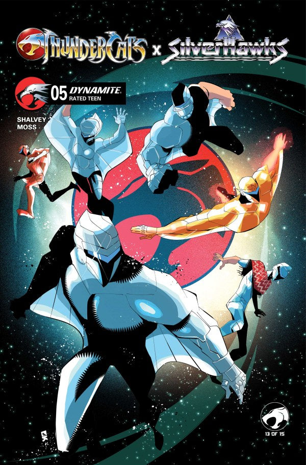 ThunderCats X SilverHawks #5 Cover E Animation Art Variant