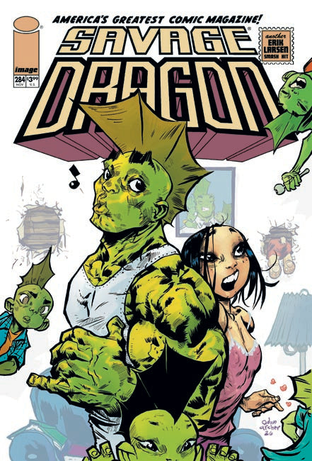 Savage Dragon #284 Cover C Adam Archer Variant