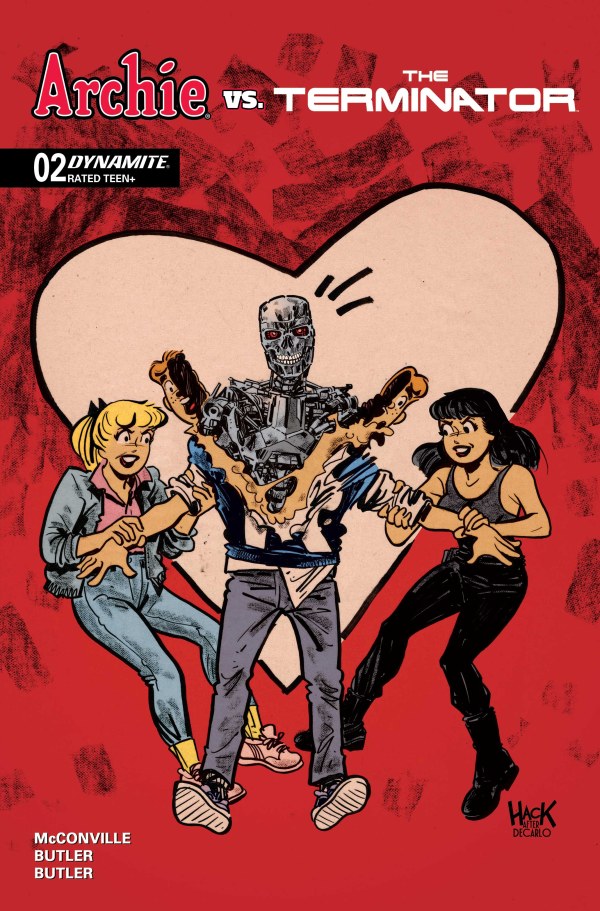 Archie vs. the Terminator #2 Cover C Robert Hack Variant