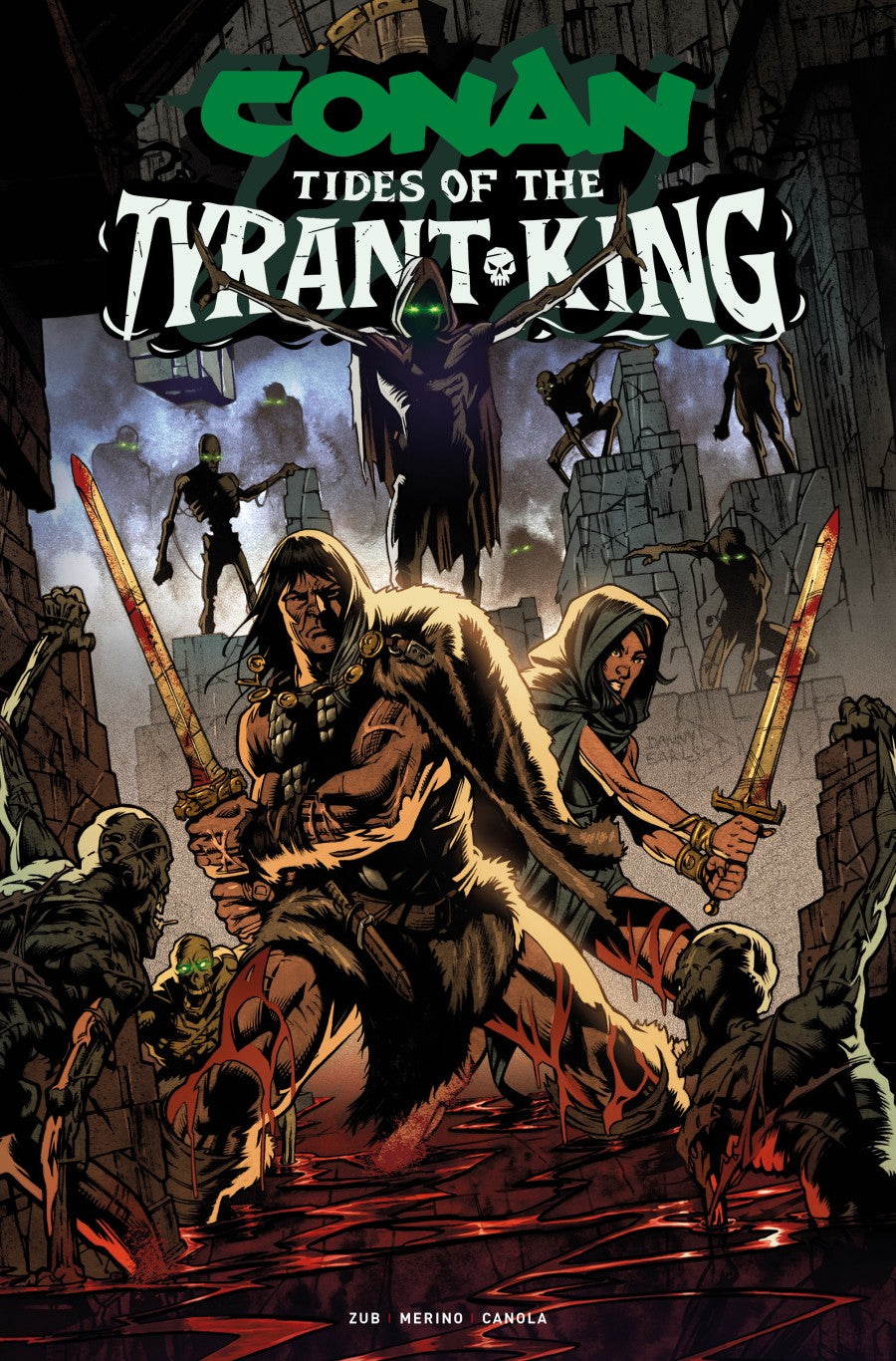 Conan the Barbarian: Tides of the Tyrant-King #3 Cover C Danny Earls Variant