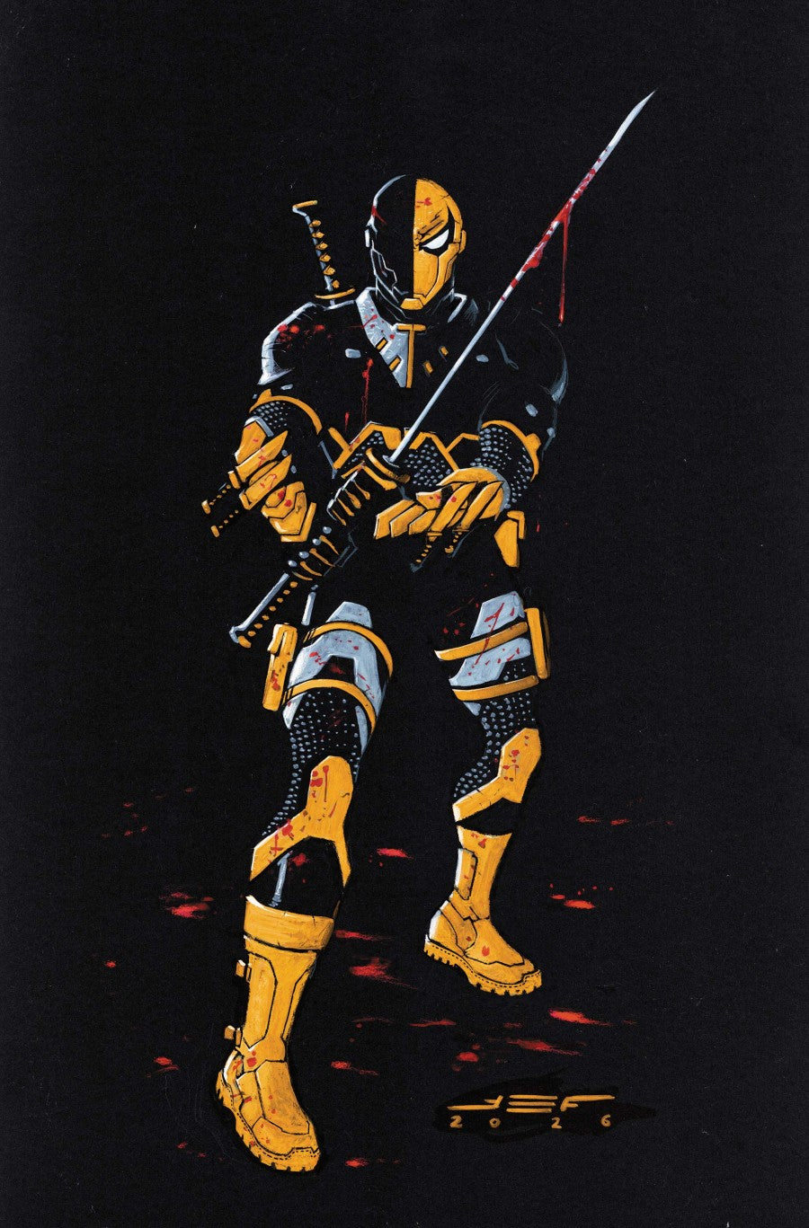 Deathstroke: The Terminator #9 Cover C Juan Ferreyra Variant