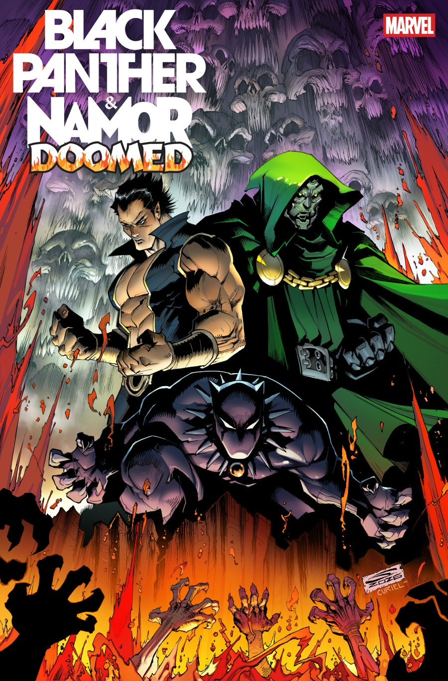 Black Panther / Namor: Doomed #3 Gerardo Sandoval Variant