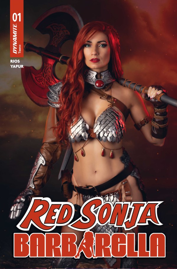Red Sonja / Barbarella #1 Cover D Cosplay Red Sonja Variant