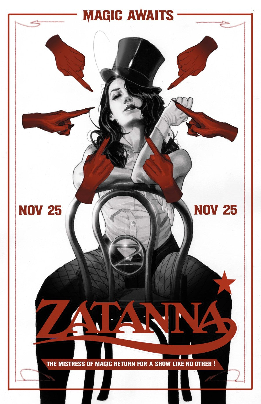 Zatanna #8 Cover B Joshua 'Sway' Swaby Variant