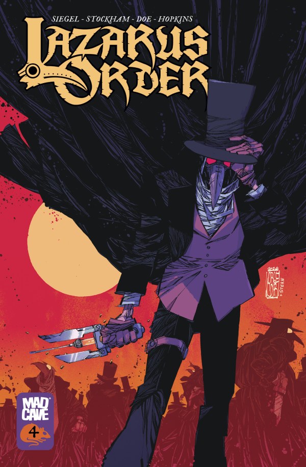 Lazarus Order #4 Cover B Jorge Corona Variant