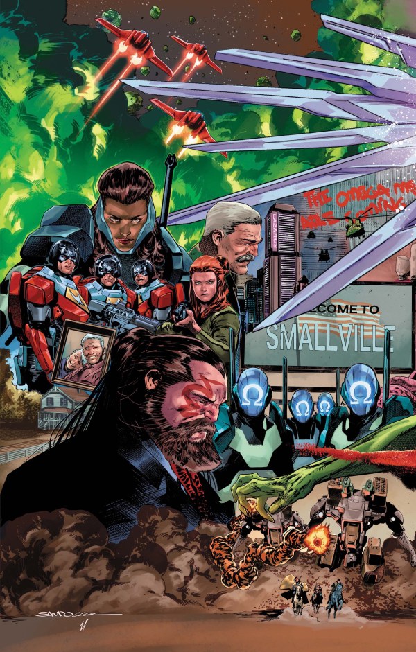 Absolute Superman #25 Cover H Rafa Sandoval Left Connecting Variant