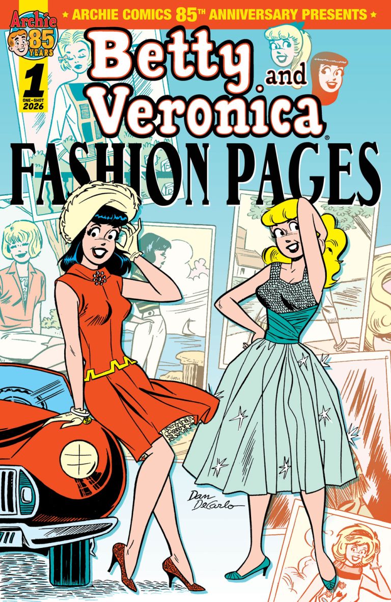 Archie Comics 85th Anniversary Presents: Betty and Veronica Fashion Pages #1 Cover B Dan DeCarlo Betty Variant