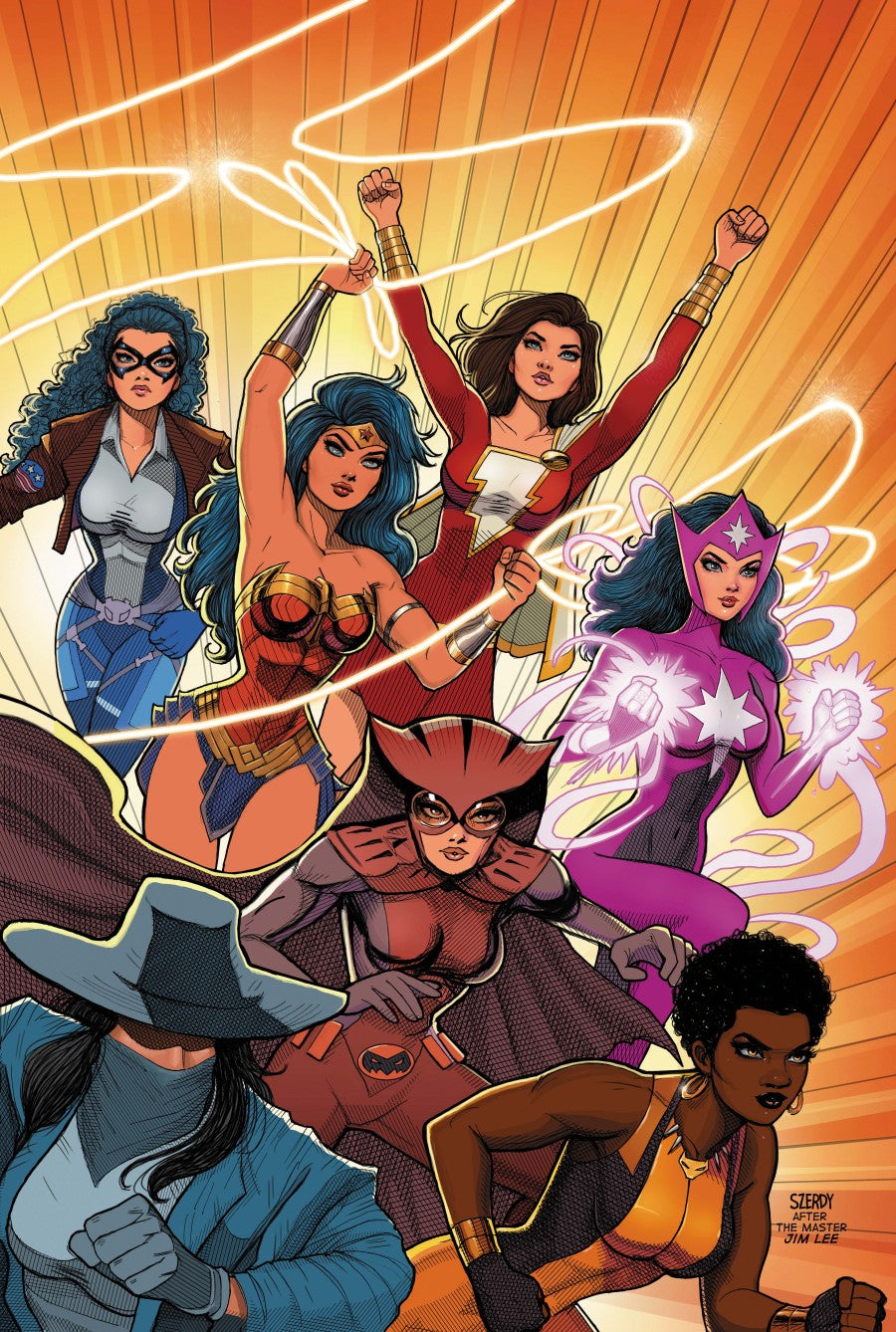 Justice League Unlimited #25 Cover G Nathan Szerdy Variant
