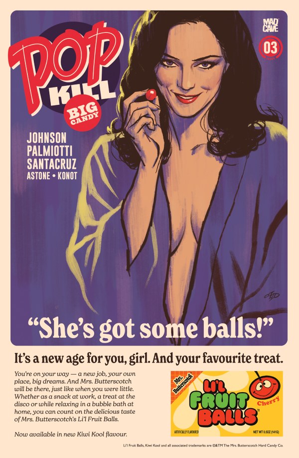 Pop Kill: Big Candy #3 Cover B Michael Cho Variant