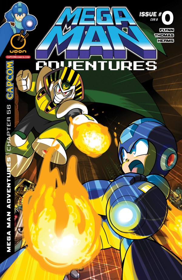 Mega Man Adventures #0 Cover B Ben Bates Variant