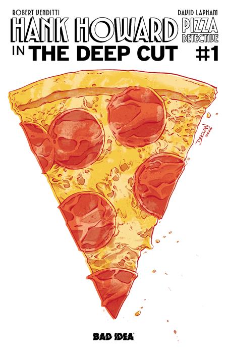 Hank Howard, Pizza Detective: The Deep Cut #1 Cover F Declan Shalvey Variant