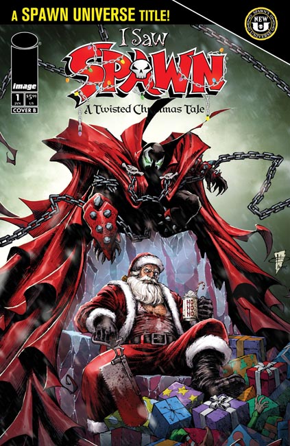 I Saw Spawn: A Twisted Christmas Tale #1 Cover B Daniel Henriques Variant