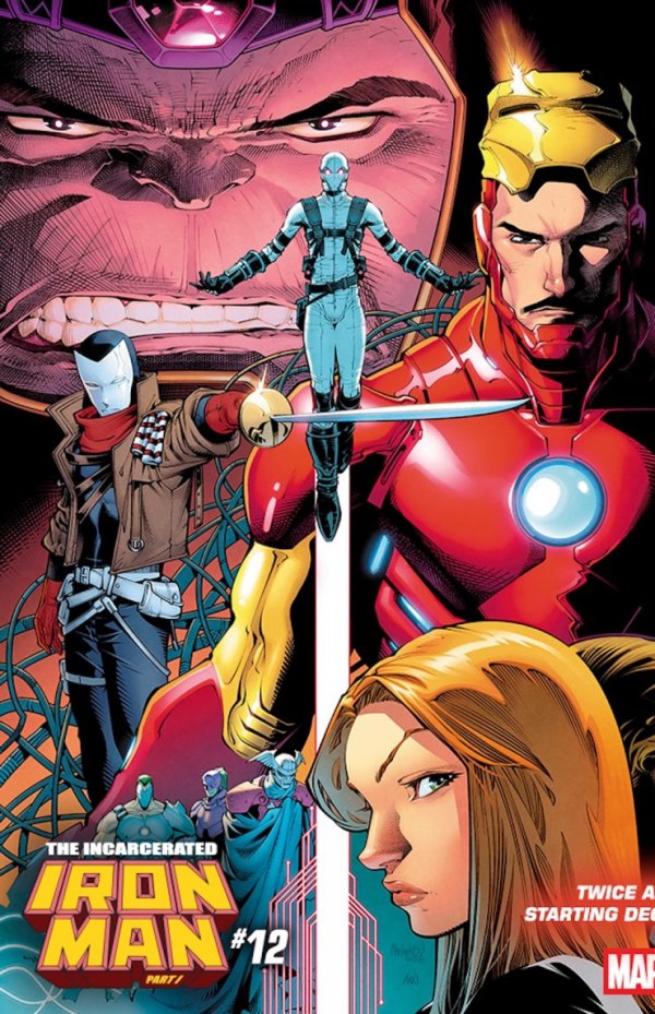 Iron Man #12 Cover B Gleb Melnikov Connecting Variant