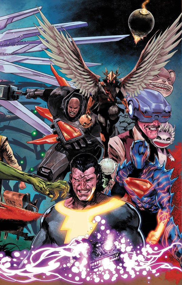 Absolute Superman #25 Cover J Rafa Sandoval Right Connecting Variant