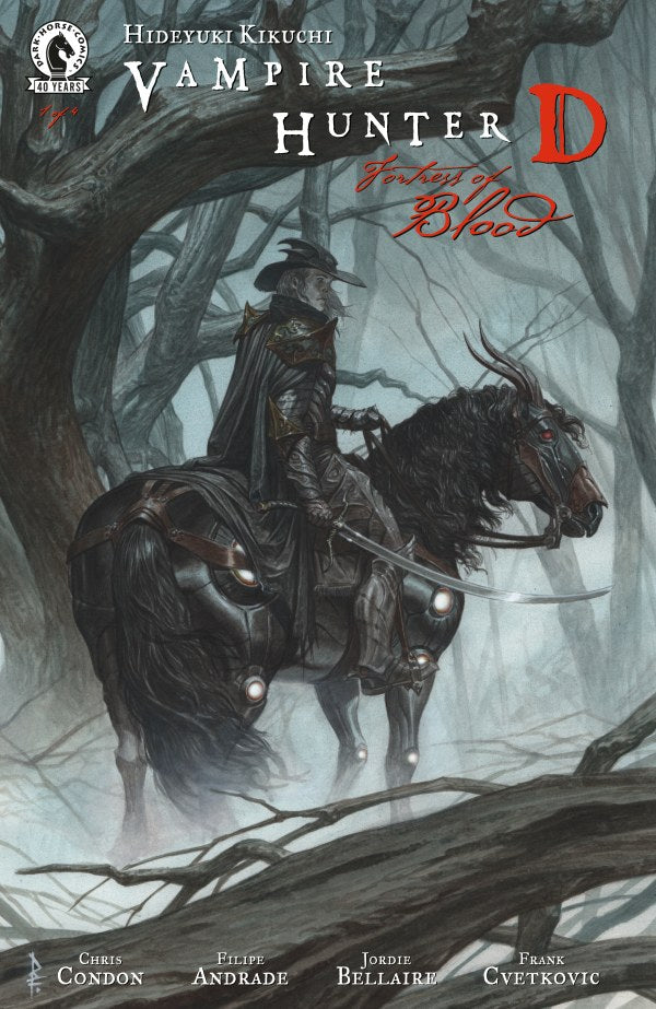 Vampire Hunter D: Fortress of Blood #1 Cover B Riccardo Federici Variant
