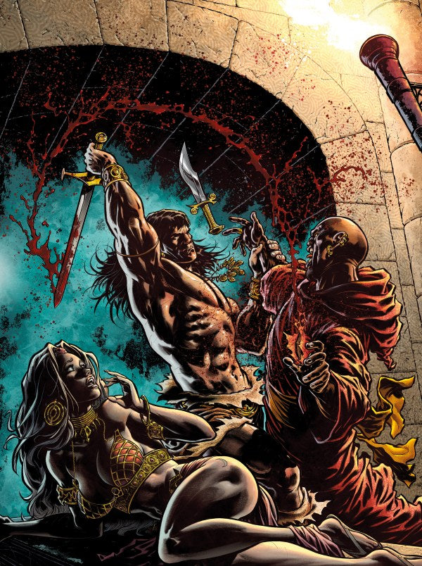 The Savage Sword of Conan: Reforged #8 Cover C Ian Churchill Virgin Variant