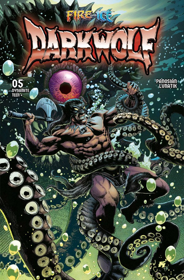 Fire and Ice: Darkwolf #5 Cover B Riccardo Latina Variant