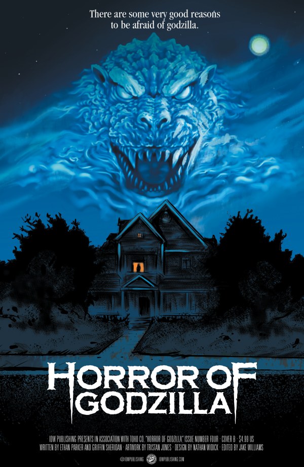 The Horror of Godzilla #4 Cover B Pablo Tunica Movie Homage Variant