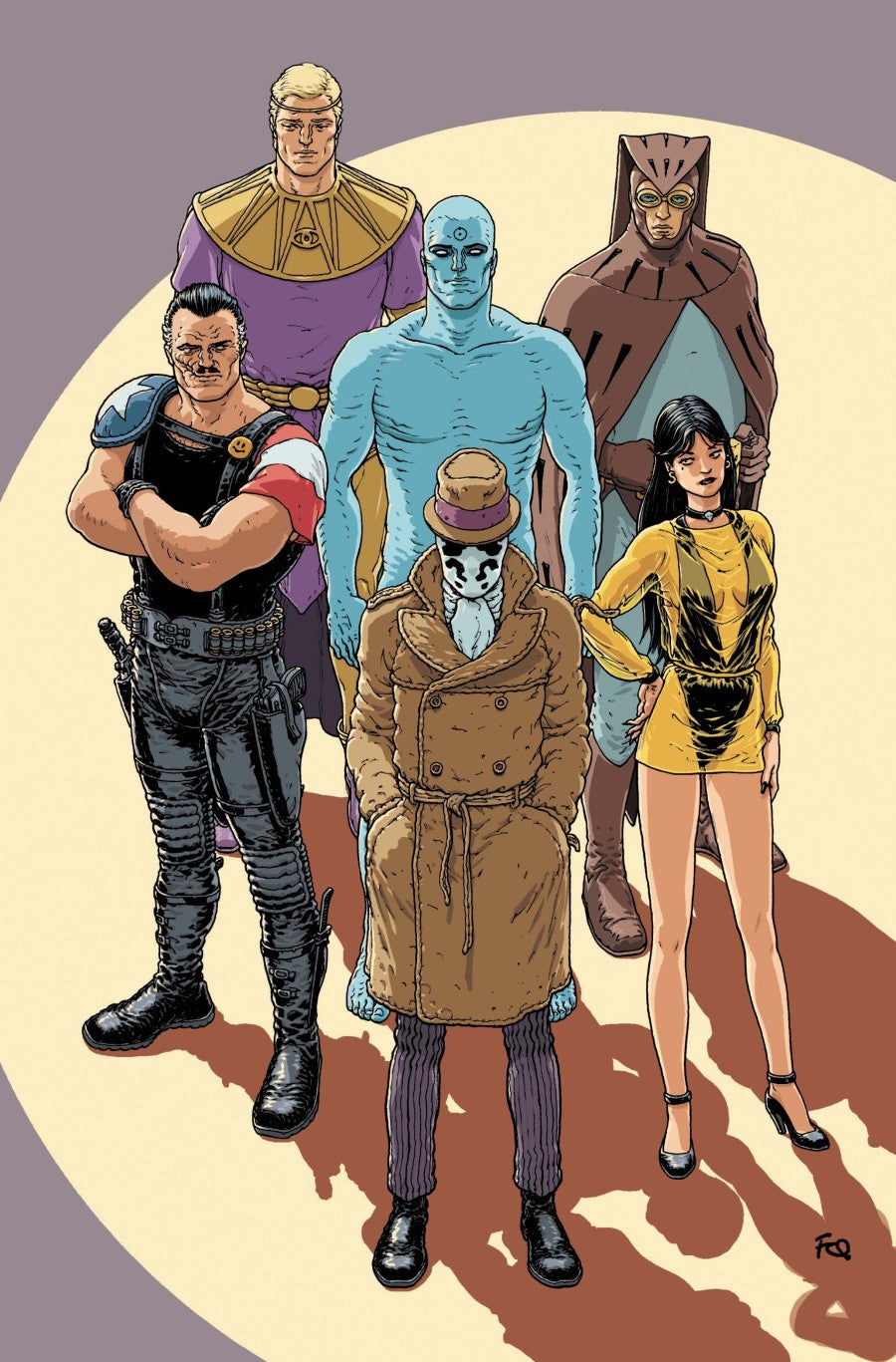 Batman #15 Cover F Frank Quitely Watchmen 40th Anniversary Variant