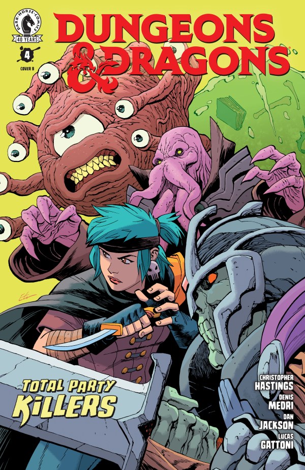 Dungeons & Dragons: Total Party Killers #4 Cover B Ethan Young Variant