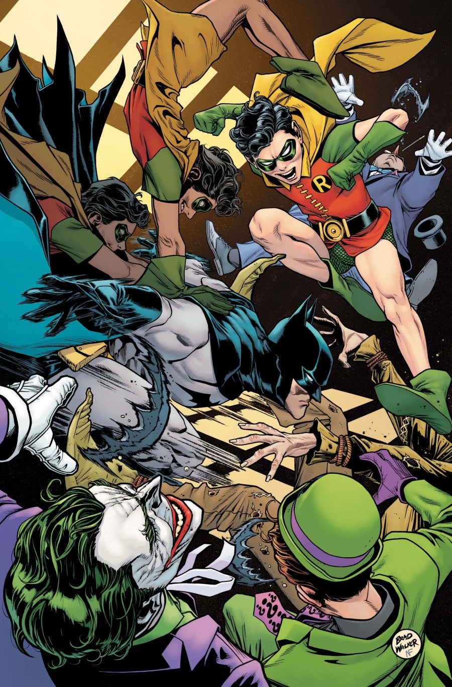 Batman and Robin: Year One – Dynamic Duos #4 Cover B Brad Walker Variant