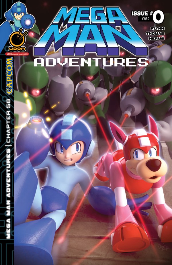 Mega Man Adventures #0 Cover C Rafa Knight Variant